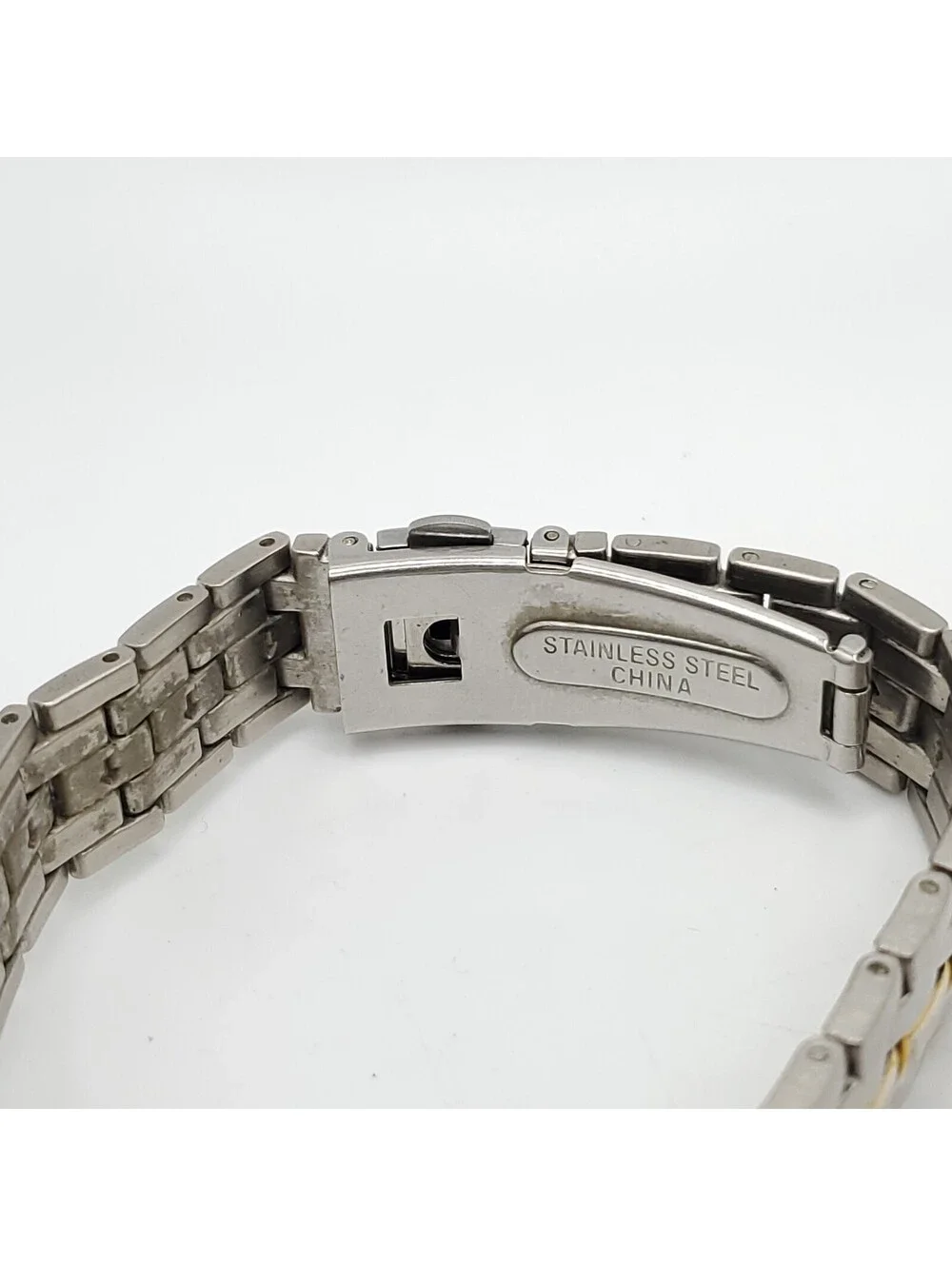 Pierre Cardin Diamond Watch Women 28mm Two-Tone New Battery